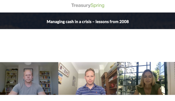 Managing cash in a crisis - Lessons from 2008